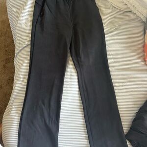 Lululemon Black Straight-Leg Pants